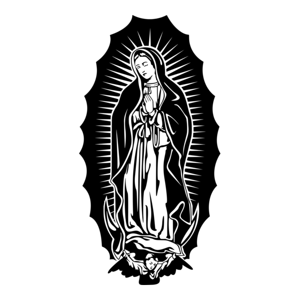 Virgen de Guadalupe Logo PNG Vector