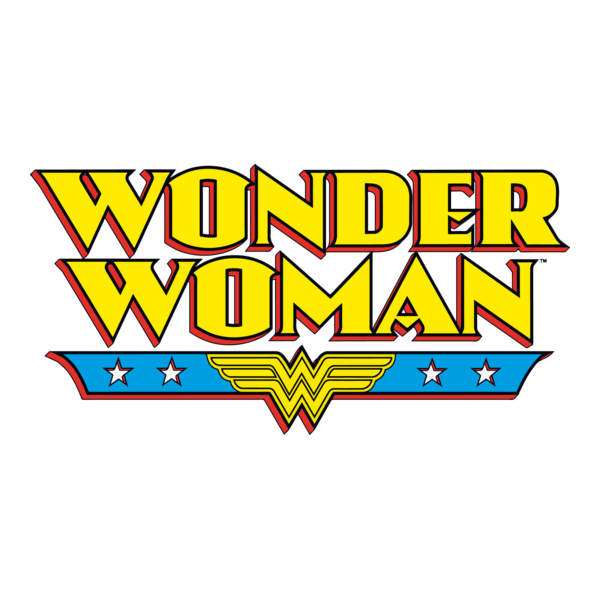 Wonder Woman Comic Logo PNG Vector