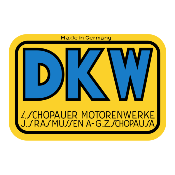 Zschopauer Motorenwerke J. S. Rasmussen AG (DKW) Logo PNG Vector