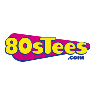 80s Tees Logo PNG Vector