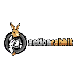 Action Rabbit Logo PNG Vector