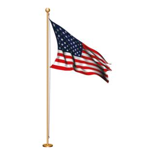 American Flag Logo PNG Vector