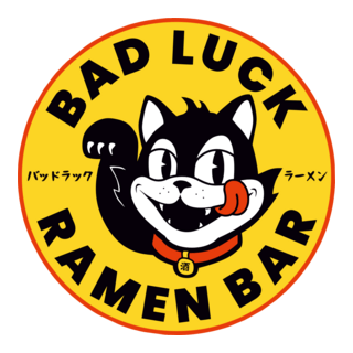 Bad Luck Ramen Bar Logo PNG Vector