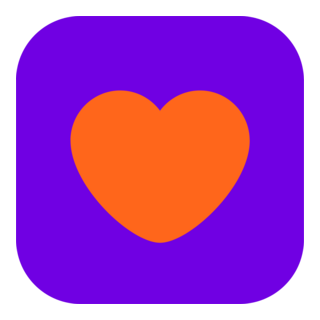 Badoo Heart Icon Logo PNG Vector