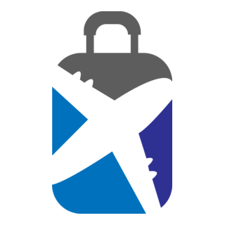 Bag Travel Logo PNG Vector