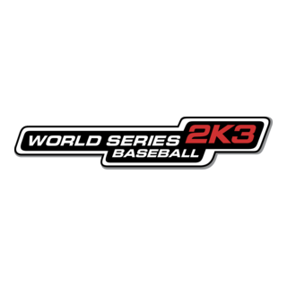 Baseball 2K3 World Series Logo PNG Vector
