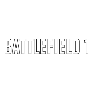 Battlefield 1 Logo PNG Vector