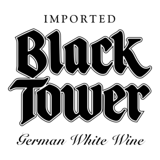 Black Tower Logo PNG Vector