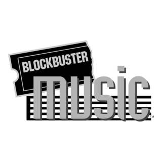 Blockbuster Music Logo PNG Vector