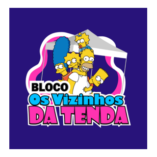 BLOCO OS VIZINHOS DA TENDA Logo PNG Vector