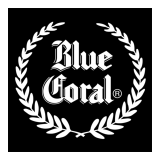 Blue Coral Logo PNG Vector