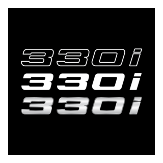 BMW 330i Logo PNG Vector