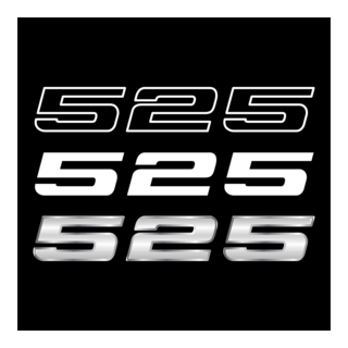 BMW 525 Logo PNG Vector