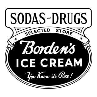 Borden's Ice Cream Logo PNG Vector