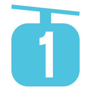 CablebúsCDMX Línea 1 Logo PNG Vector