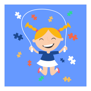 CRIANÇA PULANDO CORDA Logo PNG Vector