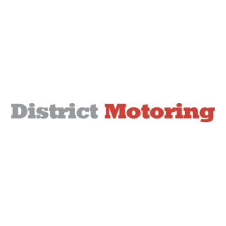 DISTRICT MOTORING Logo PNG Vector
