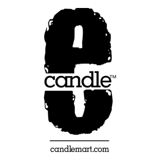 E Candle Logo PNG Vector