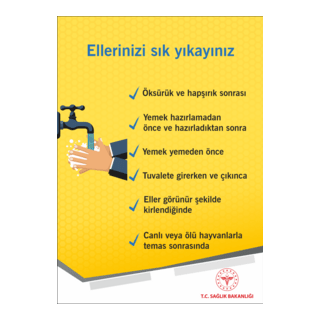 ELLERİNİZİ SIK YIKAYINIZ Logo PNG Vector