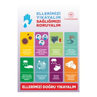ELLERİNİZİ SIK YIKAYINIZ Logo PNG Vector