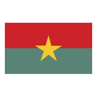 Flag of Burkina Faso Logo PNG Vector