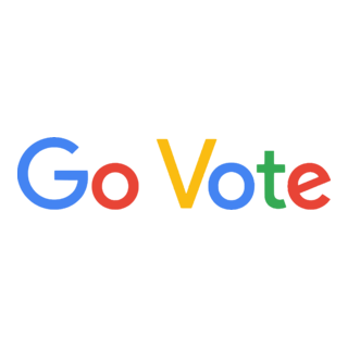 Google Go Vote Logo PNG Vector