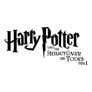 Harry Potter und die Heiligtümer des Todes Teil 1 Logo PNG Vector