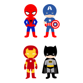 Heróis Kids Logo PNG Vector