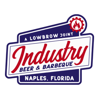 Industry Beer & Barbeque Logo PNG Vector