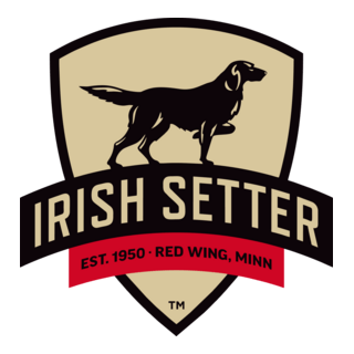 Irish Setter Boots Logo PNG Vector