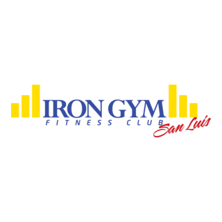 Iron Gym San Luis Logo PNG Vector