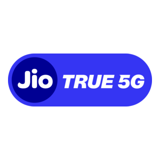 Jio True 5G Logo PNG Vector