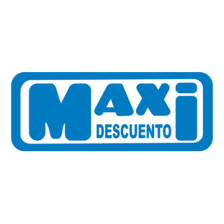Maxi Descuento Logo PNG Vector
