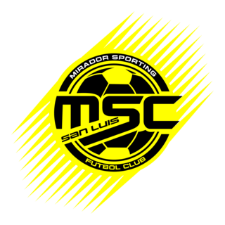 Mirador Sporting Fútbol Club de Barrio El Mirador Logo PNG Vector