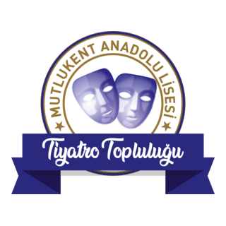 Mutlukent Anadolu Lisesi Tiyatro Topluluğu Logo PNG Vector