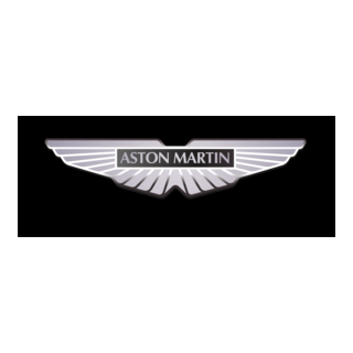 New Aston Martin Black Labeled Logo PNG Vector