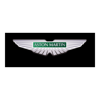 New Aston Martin Green Labeled Logo PNG Vector