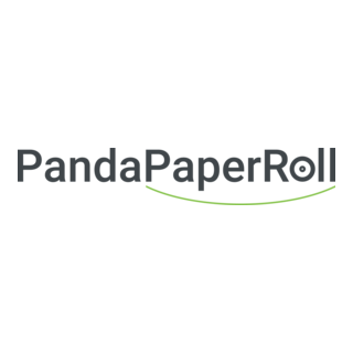 Panda Paper Roll Logo PNG Vector