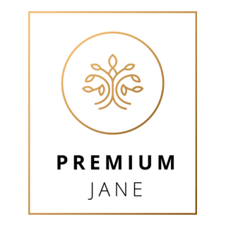 Premium Jane Logo PNG Vector
