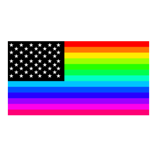 Rainbow America Logo PNG Vector