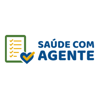 SAÚDE COM AGENTE Logo PNG Vector