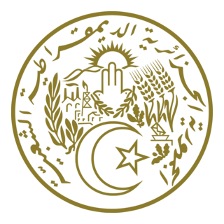 Seal of Algeria (Emblem of Algeria) Logo PNG Vector