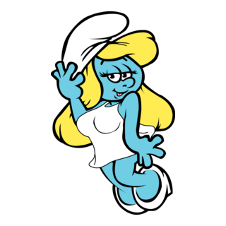 Smurfette Logo PNG Vector