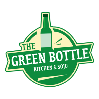 The Green Bottle Logo PNG Vector