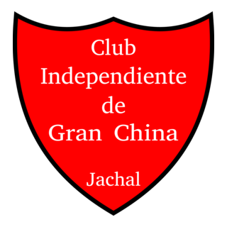 Unión Vecinal Independiente de Gran China San Juan Logo PNG Vector