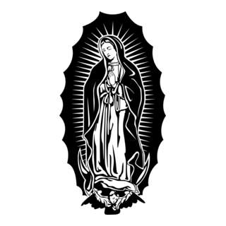 Virgen de Guadalupe Logo PNG Vector