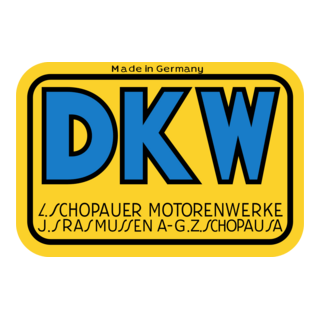 Zschopauer Motorenwerke J. S. Rasmussen AG (DKW) Logo PNG Vector