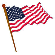 American Flag Logo PNG Vector