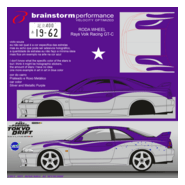 ARTE DECAL Nissan Skyline GTR R33 fast and furious Logo PNG Vector