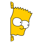 Bart os Simpsons Logo PNG Vector